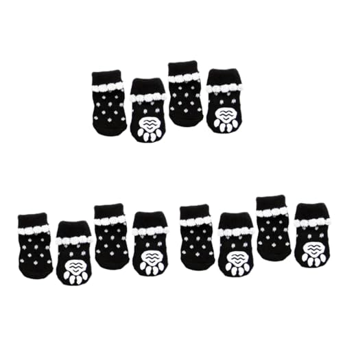 PRETYZOOM 3st Keine Hundesocken Hundepfoten Socken rutschfeste Hundesocken Anti-Hunde-socken Pfotenpolster Für Hunde Hundepfote Schnee Socken Mit Hundegriff Drucken Thermische Socken von PRETYZOOM