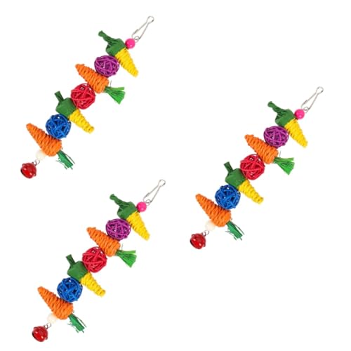 PRETYZOOM 3st Papagei Spielzeug Lustiges Papageienspielzeug Vogelspielzeug Für Sittiche Vogel Leiter Hängendes Glöckchen-vogelspielzeug Conure-Spielzeug Papageienkäfig Beissen Palmblätter PRETYZOOM 3st Papagei Spielzeug Lustiges Papageienspielzeug Vogelspielzeug Für Sittiche Vogel Leiter Hängendes Glöckchen-vogelspielzeug Conure-Spielzeug Papageienkäfig Beissen Palmblätter von PRETYZOOM