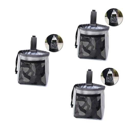 PRETYZOOM 3st Tasche Für Tiernahrung Snack Für Haustiere Leckerlibeutel Für Das Hundetraining Taschen Behandeln Leckerlibeutel Für Das Training 12. 5 x 7 x 14 cm. Tragetasche X1 Der Hund von PRETYZOOM