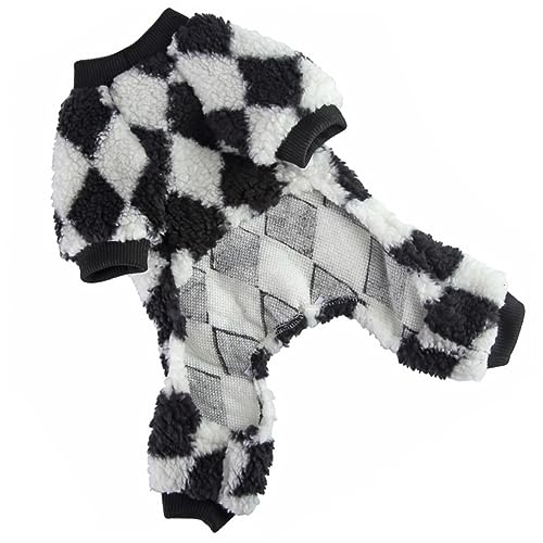PRETYZOOM 4 Stück Haustier-Pyjama Karierter Hundepyjama Fuzzy-Pyjama Für Hunde Kariert Allgemeine Haustierkleidung Pelzige Welpenkleidung Hundekostüm Für Den Haushalt Flanell Chef Shirt PRETYZOOM 4 Stück Haustier-Pyjama Karierter Hundepyjama Fuzzy-Pyjama Für Hunde Kariert Allgemeine Haustierkleidung Pelzige Welpenkleidung Hundekostüm Für Den Haushalt Flanell Chef Shirt von PRETYZOOM