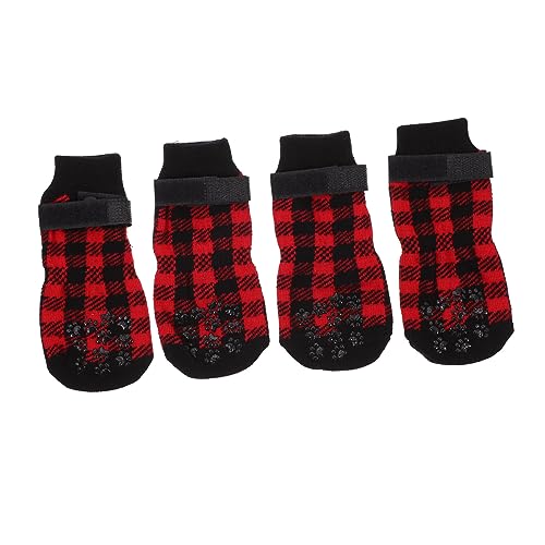 PRETYZOOM Weihnachtssocken für Haustiere 4 Stück Hundesocken Pfoten- und Nicht-strümpfe PRETYZOOM Weihnachtssocken für Haustiere 4 Stück Hundesocken Pfoten- und Nicht-strümpfe von PRETYZOOM