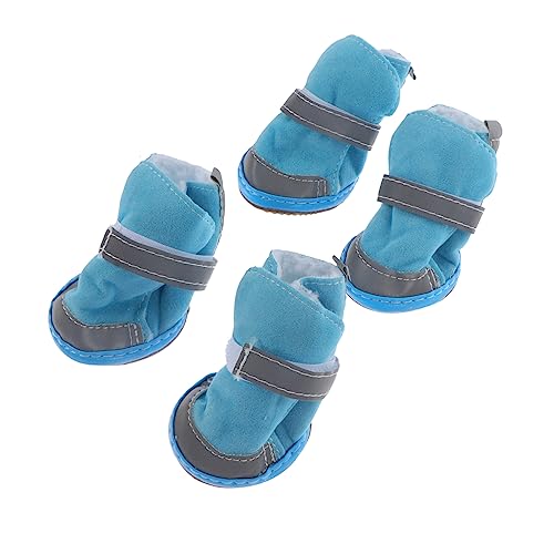 PRETYZOOM 4 Haustierschuhe hundeschuhe Winterschuhe für Hunde Schuhe Hundepfotenschutz Outdoor-Schuhe Schutzstiefel für Hunde klein rutschfeste Schuhe Schuhschutz Schneestiefel PRETYZOOM 4 Haustierschuhe hundeschuhe Winterschuhe für Hunde Schuhe Hundepfotenschutz Outdoor-Schuhe Schutzstiefel für Hunde klein rutschfeste Schuhe Schuhschutz Schneestiefel von PRETYZOOM