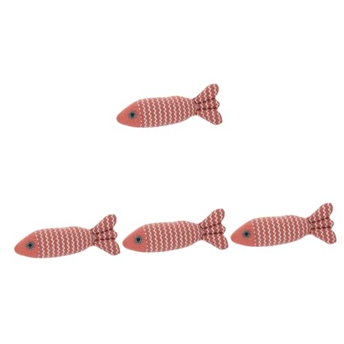 PRETYZOOM 4 Stück Katzenminze Puppe Katzenspielzeug Für Den Innenbereich Spielzeugkissen Für Katzen Katzenminze Spielzeug Katze Spielzeuge Kauspielzeug Baumwolle Azabu-Fisch Haustier PRETYZOOM 4 Stück Katzenminze Puppe Katzenspielzeug Für Den Innenbereich Spielzeugkissen Für Katzen Katzenminze Spielzeug Katze Spielzeuge Kauspielzeug Baumwolle Azabu-Fisch Haustier von PRETYZOOM