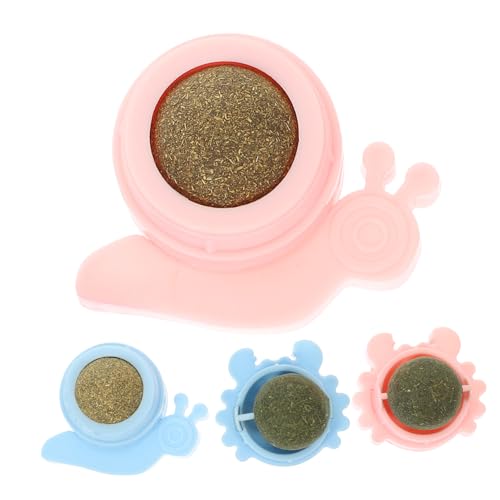PRETYZOOM Spielzeug 4er-Pack Rotierende Krabbenschneckenbälle Lustiges Interaktives Spielzeug für Katzen PRETYZOOM Spielzeug 4er-Pack Rotierende Krabbenschneckenbälle Lustiges Interaktives Spielzeug für Katzen von PRETYZOOM