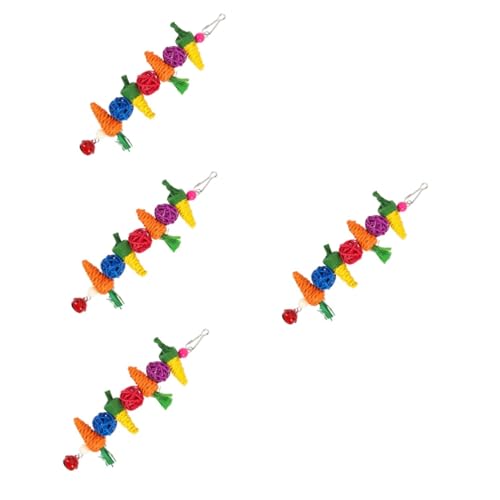 PRETYZOOM 4 Stück Papagei Spielzeug Vogelbiss Spielzeug Papagei Holzspielzeug Spielzeug Für Sittiche Nymphensittich-Spielzeug Papageienspielzeug Vogel Leiter Papier Hängender Käfig Puzzle PRETYZOOM 4 Stück Papagei Spielzeug Vogelbiss Spielzeug Papagei Holzspielzeug Spielzeug Für Sittiche Nymphensittich-Spielzeug Papageienspielzeug Vogel Leiter Papier Hängender Käfig Puzzle von PRETYZOOM