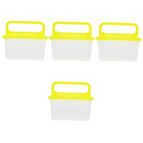 PRETYZOOM 4 Plastikschildkrötenfischbehälter Einsiedlerkrebskäfig Fischträger Reptilienbecken Reptilienterrarium Aus Kunststoff Mini-Aquarium Minitiere Fischglas Plastikdose PRETYZOOM 4 Plastikschildkrötenfischbehälter Einsiedlerkrebskäfig Fischträger Reptilienbecken Reptilienterrarium Aus Kunststoff Mini-Aquarium Minitiere Fischglas Plastikdose von PRETYZOOM