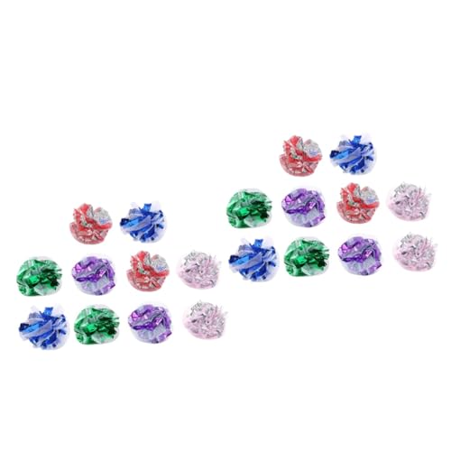 PRETYZOOM 40 STK Katzenring Papierball Spitzenball Ballspielzeug Für Katzen Kätzchen Knistern Katzenbälle Sport Interaktives Katzenspielzeug Spielzeug Für Kätzchen Katzenball Singen Plastik PRETYZOOM 40 STK Katzenring Papierball Spitzenball Ballspielzeug Für Katzen Kätzchen Knistern Katzenbälle Sport Interaktives Katzenspielzeug Spielzeug Für Kätzchen Katzenball Singen Plastik von PRETYZOOM