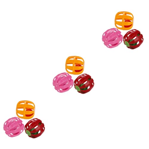 PRETYZOOM 3 Sets Interaktives Katzenspielzeug Glocke Für Katzen Stimulierendes Spielzeug Spaßform 15 Stück * 3 PRETYZOOM 3 Sets Interaktives Katzenspielzeug Glocke Für Katzen Stimulierendes Spielzeug Spaßform 15 Stück * 3 von PRETYZOOM