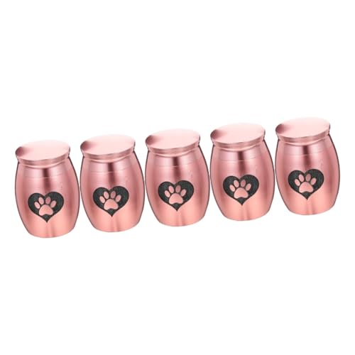PRETYZOOM 5St Haustier Urne Katzenurnen für Halskettenanhänger Schmuck Halsketten Hundeurnen für filigraner Katzenurnenhalter Charme Souvenir Container PRETYZOOM 5St Haustier Urne Katzenurnen für Halskettenanhänger Schmuck Halsketten Hundeurnen für filigraner Katzenurnenhalter Charme Souvenir Container von PRETYZOOM