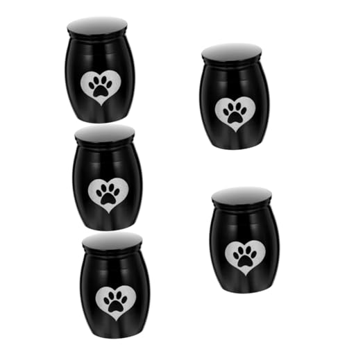 PRETYZOOM Kleine Tierurne 5st Haustier Urne Katzenurnen Parfüm Urnen Für Hunde Katze Cinerary Schatulle Urne Mini Kleine Urne Urnen Für Die Einäscherung Von Haustieren Rostfreier Stahl Metall Asche PRETYZOOM Kleine Tierurne 5st Haustier Urne Katzenurnen Parfüm Urnen Für Hunde Katze Cinerary Schatulle Urne Mini Kleine Urne Urnen Für Die Einäscherung Von Haustieren Rostfreier Stahl Metall Asche von PRETYZOOM
