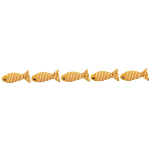 PRETYZOOM 5st Katzenminze Puppe Katzenspielzeug Für Den Innenbereich Mit Katzenminze Gefülltes Katzenspielzeug Katzenminze Spielzeug Katze Haustier-Piller Kätzchen Geschenk Baumwolle von PRETYZOOM