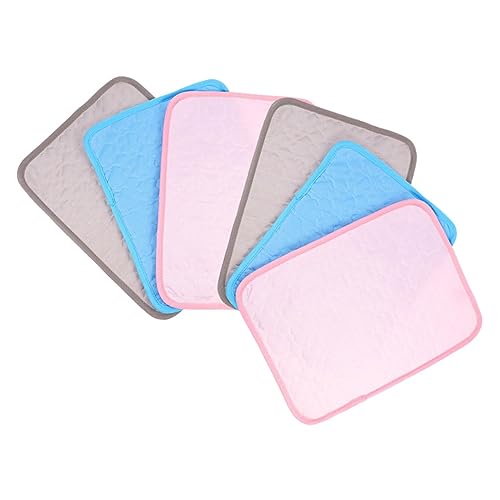PRETYZOOM Kühlkissen Für Haustiere 6er-Pack Waschbare Trainingsmatten Betteinlagen Für Kleintiere Schnelle Wärmeableitung Für Hamster Chinchillas PRETYZOOM Kühlkissen Für Haustiere 6er-Pack Waschbare Trainingsmatten Betteinlagen Für Kleintiere Schnelle Wärmeableitung Für Hamster Chinchillas von PRETYZOOM