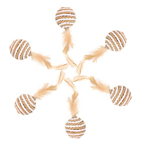 PRETYZOOM Spielzeug 6-teiliges Katzenspielzeug-Set Interaktives Kätzchenspielzeug Für Bewegung PRETYZOOM Spielzeug 6-teiliges Katzenspielzeug-Set Interaktives Kätzchenspielzeug Für Bewegung von PRETYZOOM