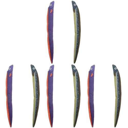 PRETYZOOM 4 Sets Interaktives Katzenspielzeug in Fischform Spielzeug Zum Necken Von Kätzchen Haustierspielzeug Für Katzen 2 Stück * 4 von PRETYZOOM