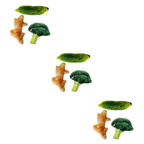PRETYZOOM 3er-Sets Lustiges Quietschendes Kauspielzeug Für Hunde Kuscheltiere Bezaubernde Gemüsemuster Hundespielzeug Zum Spielen Und Trainieren 3 Stück X 3 PRETYZOOM 3er-Sets Lustiges Quietschendes Kauspielzeug Für Hunde Kuscheltiere Bezaubernde Gemüsemuster Hundespielzeug Zum Spielen Und Trainieren 3 Stück X 3 von PRETYZOOM