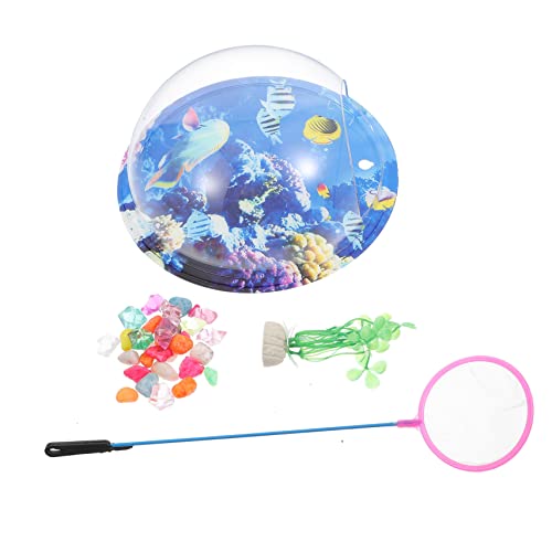 PRETYZOOM Hydroponischer Blumentopf Aquarium Wandmontage Rundes Für Fische Und Blumen Aquarium-Dekoration PRETYZOOM Hydroponischer Blumentopf Aquarium Wandmontage Rundes Für Fische Und Blumen Aquarium-Dekoration von PRETYZOOM