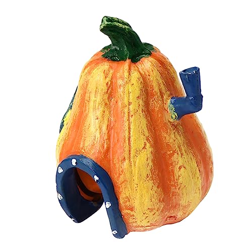 PRETYZOOM Aquarium Kürbis Ornament Versteckhöhle Dekoration Für Fischbecken Fischunterstand Für Garnelen Und Fische von PRETYZOOM