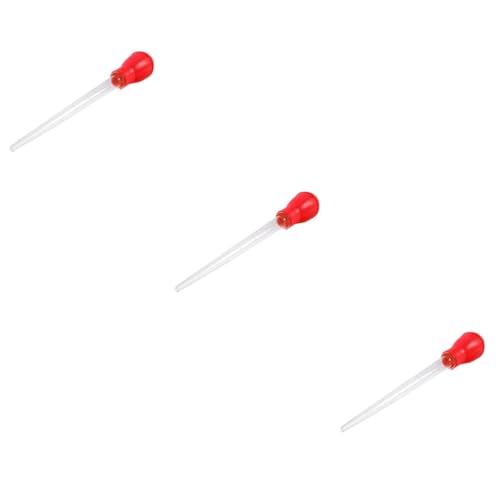 PRETYZOOM Aquariumreiniger 3 Aquarium-Pipette Aquarium- Aquarium-Reinigungswerkzeug Aquarium- Aquarium-Pipette Filterschwamm Aquariumpipette von PRETYZOOM