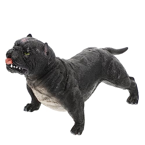PRETYZOOM Bulldogge-Verzierung kinderspielzeug hausdeko gartendeko Labrador Unzerstörbares Hundespielzeug Dackel Hundemodell für Hundeschmuck aus Kunststoff Plastik von PRETYZOOM