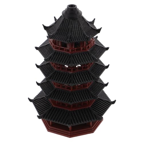 PRETYZOOM Chinesische Architektur Dekoration für Desktop Bonsai Garten und Aquarium Realistisches Design für Sammler und von PRETYZOOM