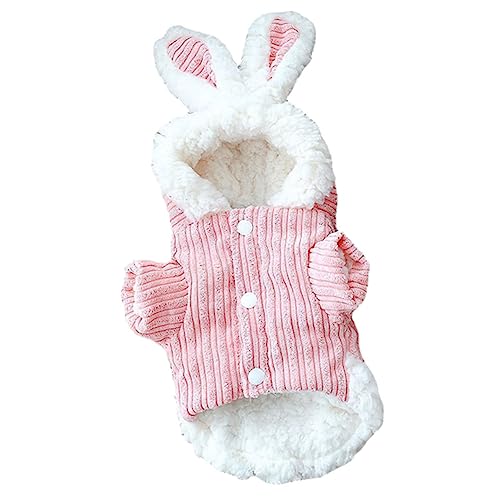 PRETYZOOM Fleece-hundekleidung Hasenhundekostüm Hasenohr-Hund-Hoodie Hoodie Für Hunde Winter-welpen-Hoodies Hundeweihnachtsshirt Schneeanzug Für Hunde Warmer Mantel Windjacke Cord Winddicht PRETYZOOM Fleece-hundekleidung Hasenhundekostüm Hasenohr-Hund-Hoodie Hoodie Für Hunde Winter-welpen-Hoodies Hundeweihnachtsshirt Schneeanzug Für Hunde Warmer Mantel Windjacke Cord Winddicht von PRETYZOOM