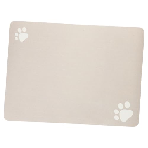PRETYZOOM Hundefutter Nasses Saugfähiges Pad Haustier Wassernapf Matte Nicht-vielseitiges Haustier Tischset PRETYZOOM Hundefutter Nasses Saugfähiges Pad Haustier Wassernapf Matte Nicht-vielseitiges Haustier Tischset von PRETYZOOM