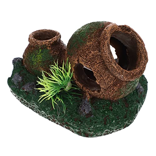 PRETYZOOM Artemia-brutstätte Aquarium- Höhlen-Ornament Aus Kunstharz für Fischverstecke und Garnelenzuchthäuser PRETYZOOM Artemia-brutstätte Aquarium- Höhlen-Ornament Aus Kunstharz für Fischverstecke und Garnelenzuchthäuser von PRETYZOOM