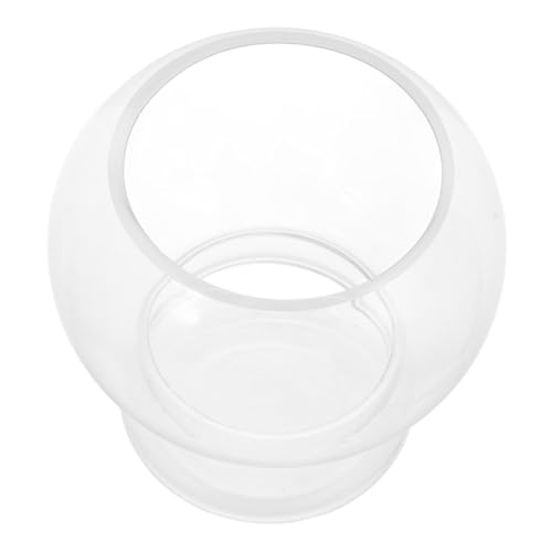 PRETYZOOM Glas-Aquarium- Rund Aquarium Fischschale Glas Aquarium für Die Inneneinrichtung von PRETYZOOM