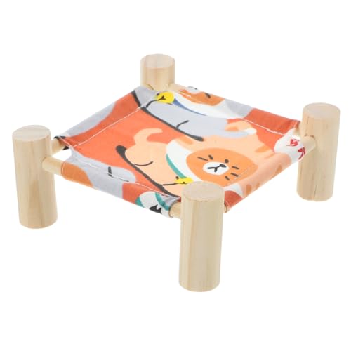 PRETYZOOM Hängematte Katzenbett Haustierzubehör Abnehmbares Hamsterbett Haustierbett Für Zuhause Katzenschlafbett Katzenschlafzubehör Hamsternest Waschbares Welpenbett Haustiernest von PRETYZOOM