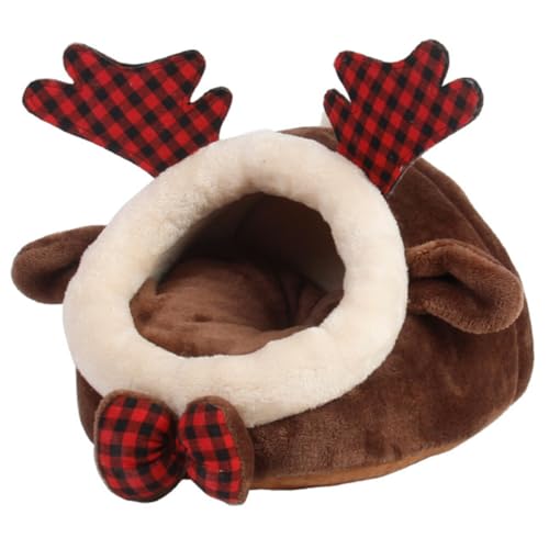 PRETYZOOM Haustiernest Höhle Hamster Plüsch Hausbett Haustier-komfortbett Sicheres Flanell PRETYZOOM Haustiernest Höhle Hamster Plüsch Hausbett Haustier-komfortbett Sicheres Flanell von PRETYZOOM