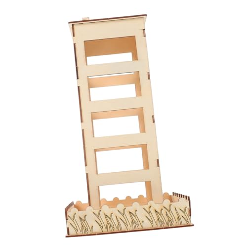 PRETYZOOM Futterständer Aus Holz Futterspender Für Hasen Leicht Zu Platzieren Verformungsfrei Sicher Für Kleintiere PRETYZOOM Futterständer Aus Holz Futterspender Für Hasen Leicht Zu Platzieren Verformungsfrei Sicher Für Kleintiere von PRETYZOOM
