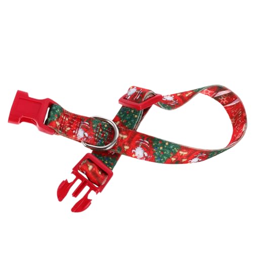 PRETYZOOM Haustierhalsband Für Den Außenbereich Verstellbares Hundehalsband Halsband Für Hunde Weihnachtsfliegen Verstellbare Hundehalsbänder Mit Blumenmuster Sanft Polyester Krawatten von PRETYZOOM