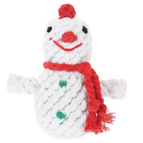 PRETYZOOM Gesundheit Schneemann Form Hund Kauen Spielzeug Hund Gewebt Spielzeug Haustier Spielzeug für Hunde Zahnen Spielzeug PRETYZOOM Gesundheit Schneemann Form Hund Kauen Spielzeug Hund Gewebt Spielzeug Haustier Spielzeug für Hunde Zahnen Spielzeug von PRETYZOOM