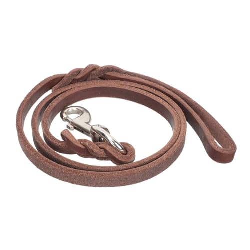 PRETYZOOM Hundeleine Laufleine für Haustiere verschleißfeste Haustierleine Traktionsleine aus Leder Hundezubehör Welpe Hündchenleine Bequeme Haustierleine Schnalle Gürtel Seil Rindsleder PRETYZOOM Hundeleine Laufleine für Haustiere verschleißfeste Haustierleine Traktionsleine aus Leder Hundezubehör Welpe Hündchenleine Bequeme Haustierleine Schnalle Gürtel Seil Rindsleder von PRETYZOOM
