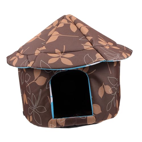 PRETYZOOM Katzennest Abnehmbares Katzen-/kätzchenbett Warmes Haustierbett Wetterfest für Haustiere PRETYZOOM Katzennest Abnehmbares Katzen-/kätzchenbett Warmes Haustierbett Wetterfest für Haustiere von PRETYZOOM