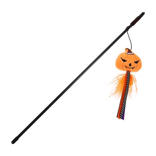 PRETYZOOM Interaktives Katzenspielzeug Halloween-katzenspielzeug Teaser-Spielzeug Für Katzen Stockspielzeug PRETYZOOM Interaktives Katzenspielzeug Halloween-katzenspielzeug Teaser-Spielzeug Für Katzen Stockspielzeug von PRETYZOOM