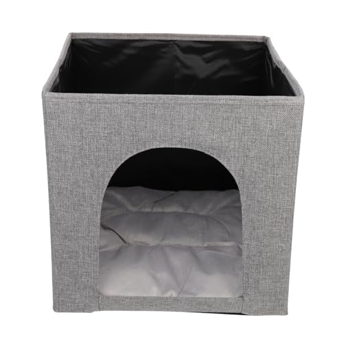 PRETYZOOM Faltbares Katzenbett Verschleißfestes Katzennest Kratzfestes Spielhaus Für Haustiere Haustierfreundliche Aufbewahrungsbox Für Den Innenbereich PRETYZOOM Faltbares Katzenbett Verschleißfestes Katzennest Kratzfestes Spielhaus Für Haustiere Haustierfreundliche Aufbewahrungsbox Für Den Innenbereich von PRETYZOOM