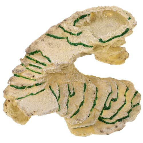 PRETYZOOM Desktop-schildkrötenplattform Lichtechte Schildkröten-sonnenhöhle Aquarium-Dekoration Haustiere von PRETYZOOM