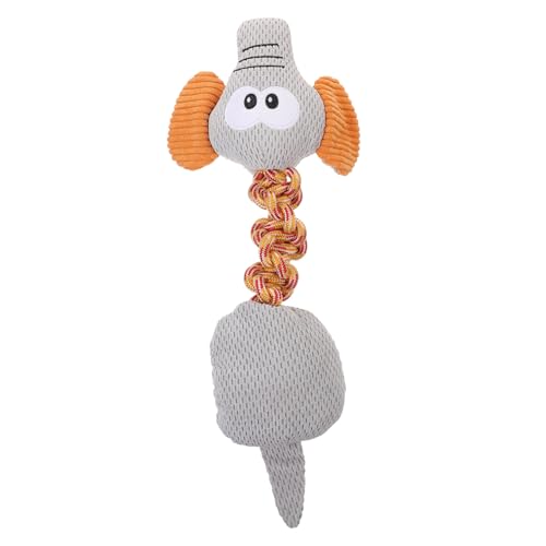 PRETYZOOM Kauspielzeug für Hunde Quietschendes Interaktives Knotenspielzeug Aus Baumwolle mit Backenzahnfunktion für Welpen PRETYZOOM Kauspielzeug für Hunde Quietschendes Interaktives Knotenspielzeug Aus Baumwolle mit Backenzahnfunktion für Welpen von PRETYZOOM