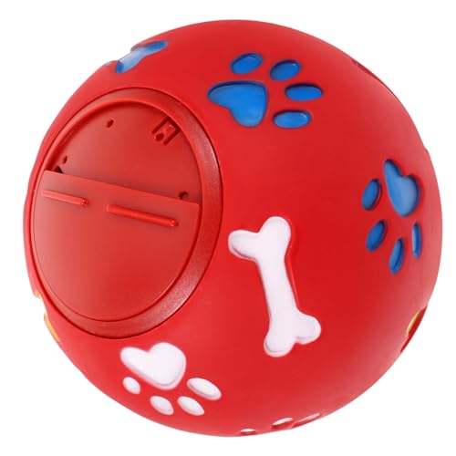 PRETYZOOM Leckendes Spielzeug Für Haustiere Leckerli-spenderball Kauspielzeug Für Hunde Hundespielzeugball Interaktiver Futterautomat Für Hunde Iq Hundefutterball Mehrfarbig Plastik Hündchen von PRETYZOOM