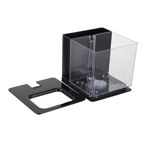 PRETYZOOM Mini Aquarium Acryl Fisch Aufzucht Container Tisch Aquarium Landschaft Niedrigen Wartung von PRETYZOOM