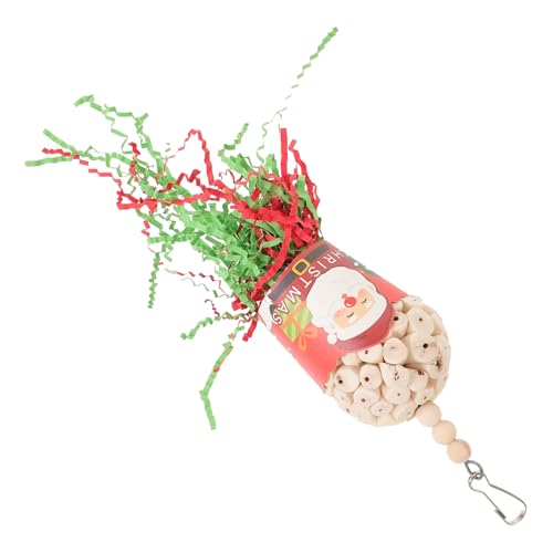 PRETYZOOM Nymphensittich-hängespielzeug Kauendes Vogelspielzeug Papageien Zerkleinern Spielzeug Papageien-weihnachtsspielzeug Papageien-hängespielzeug Hölzern Der Vogel Papageienzubehör PRETYZOOM Nymphensittich-hängespielzeug Kauendes Vogelspielzeug Papageien Zerkleinern Spielzeug Papageien-weihnachtsspielzeug Papageien-hängespielzeug Hölzern Der Vogel Papageienzubehör von PRETYZOOM