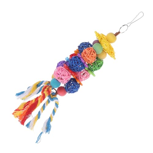 PRETYZOOM Papagei Kauspielzeug Papageien-Schredder-Spielzeug Vogel-Rattan wellensittiche spielsachen wellensittich-Spielzeug Korbschaukel Hängemattenschaukel kauen Spielzeug PRETYZOOM Papagei Kauspielzeug Papageien-Schredder-Spielzeug Vogel-Rattan wellensittiche spielsachen wellensittich-Spielzeug Korbschaukel Hängemattenschaukel kauen Spielzeug von PRETYZOOM