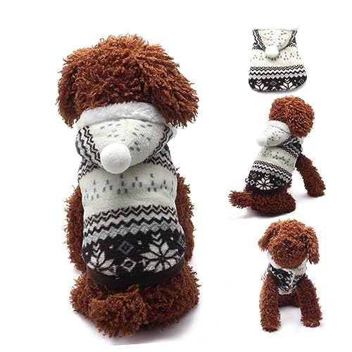 PRETYZOOM Partykleidung Für Haustiere Hund Warme Kleidung Winterkleidung Für Haustiere Hunde-Hoodie Hundejacke Outfits Party-hundetuch Hündchen Mantel von PRETYZOOM