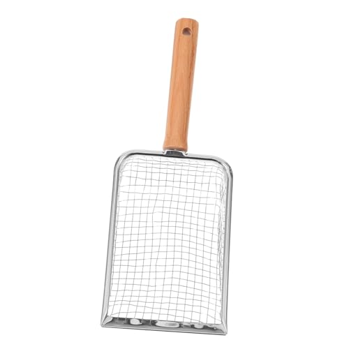 PRETYZOOM Edelstahl Katzenstreuschaufel Mit Holzgriff Ergonomische Und rutschfeste Katzenklo-Schaufel Für Einfaches Reinigen Und Filtern Für Große Katzen Und Kleintiere Langlebig Und PRETYZOOM Edelstahl Katzenstreuschaufel Mit Holzgriff Ergonomische Und rutschfeste Katzenklo-Schaufel Für Einfaches Reinigen Und Filtern Für Große Katzen Und Kleintiere Langlebig Und von PRETYZOOM
