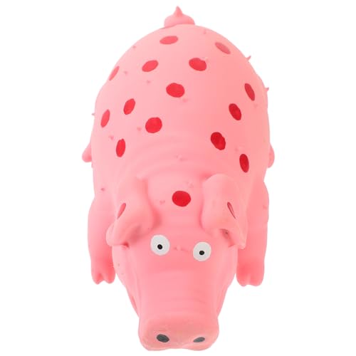 PRETYZOOM Schweineförmiges Kauspielzeug Für Hunde Quietschendes Spielzeug Naturlatex-Hundespielzeug Gepunktetes Kauspielzeug Für Hunde Sound Quietscher Grunzendes Hundespielzeug Für PRETYZOOM Schweineförmiges Kauspielzeug Für Hunde Quietschendes Spielzeug Naturlatex-Hundespielzeug Gepunktetes Kauspielzeug Für Hunde Sound Quietscher Grunzendes Hundespielzeug Für von PRETYZOOM