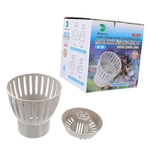 PRETYZOOM Sieb Stück Filter Bodenablaufsieb Spülbeckensieb Kunststoff Aquarium Teich Abflussabdeckung Dachabflusssieb Poolzubehör Skimmerkorb Kunststoff Durchlässige Abdeckung Fischteich PRETYZOOM Sieb Stück Filter Bodenablaufsieb Spülbeckensieb Kunststoff Aquarium Teich Abflussabdeckung Dachabflusssieb Poolzubehör Skimmerkorb Kunststoff Durchlässige Abdeckung Fischteich von PRETYZOOM