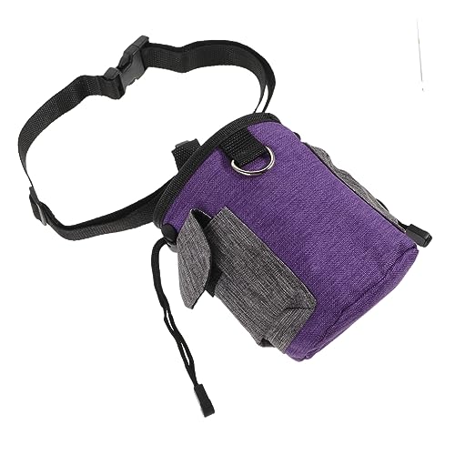 PRETYZOOM Snackpaket Für Haustiere Leckerlibeutel Für Hunde Tasche Für Hundespaziergang Trainingstasche Für Hunde Hundetasche Zum Gassigehen Gewidmet Oxford-Stoff Violett Snackregal PRETYZOOM Snackpaket Für Haustiere Leckerlibeutel Für Hunde Tasche Für Hundespaziergang Trainingstasche Für Hunde Hundetasche Zum Gassigehen Gewidmet Oxford-Stoff Violett Snackregal von PRETYZOOM