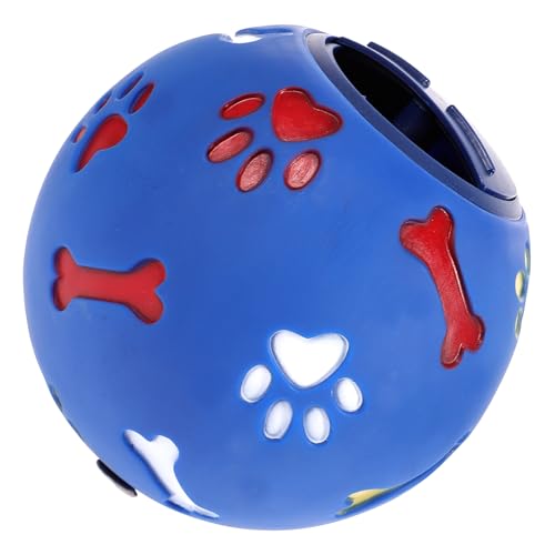 PRETYZOOM Spielzeug Spielzeug-Leckerli-Ball Hunde-Leckerli-Ausgabeball Interaktive Hundebälle Lebensmittelaufbewahrungsball Hundetrainingsbälle Haustierball Hundebälle Heimtierbedarf Kauen von PRETYZOOM