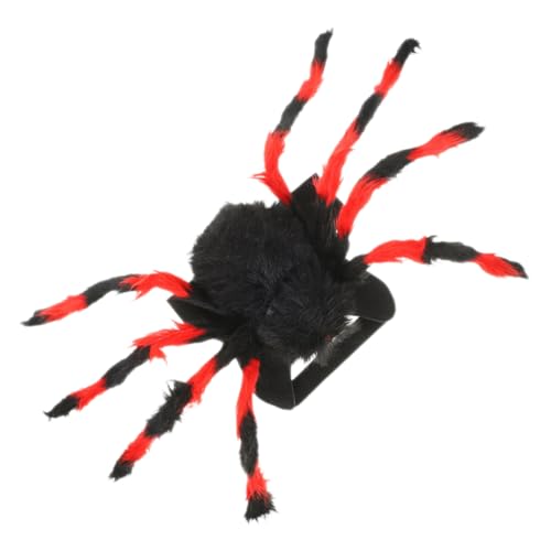 PRETYZOOM Spinnenkatzenkostüm Halloween-Spinnen-verkleidung Pelziges Spinnenkostüm Plüsch Spinne Kostüme Katzenspinnenkostüm Gruseliges Welpenkostüm Spinnen-Outfit Baumwolle Haustier von PRETYZOOM